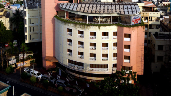 Facade of Hotel Daspalla Executive Court Vishakapatnam