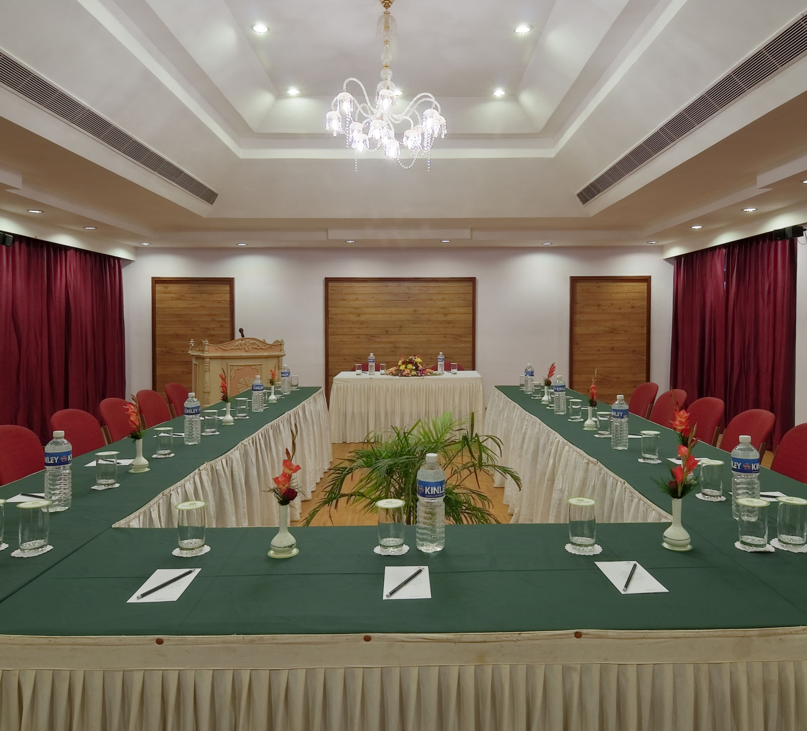 indoor seating space at the meeting room - Mayfair, Rourkela 3