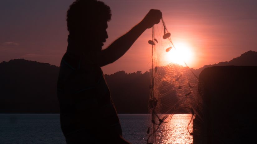 fisherman in Port Blair