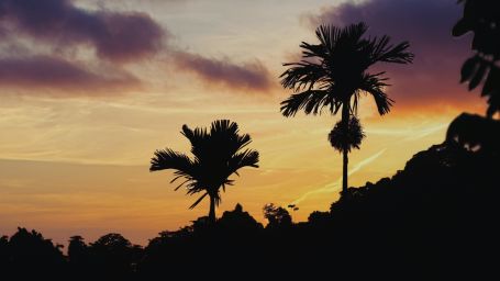 sunset in Port Blair
