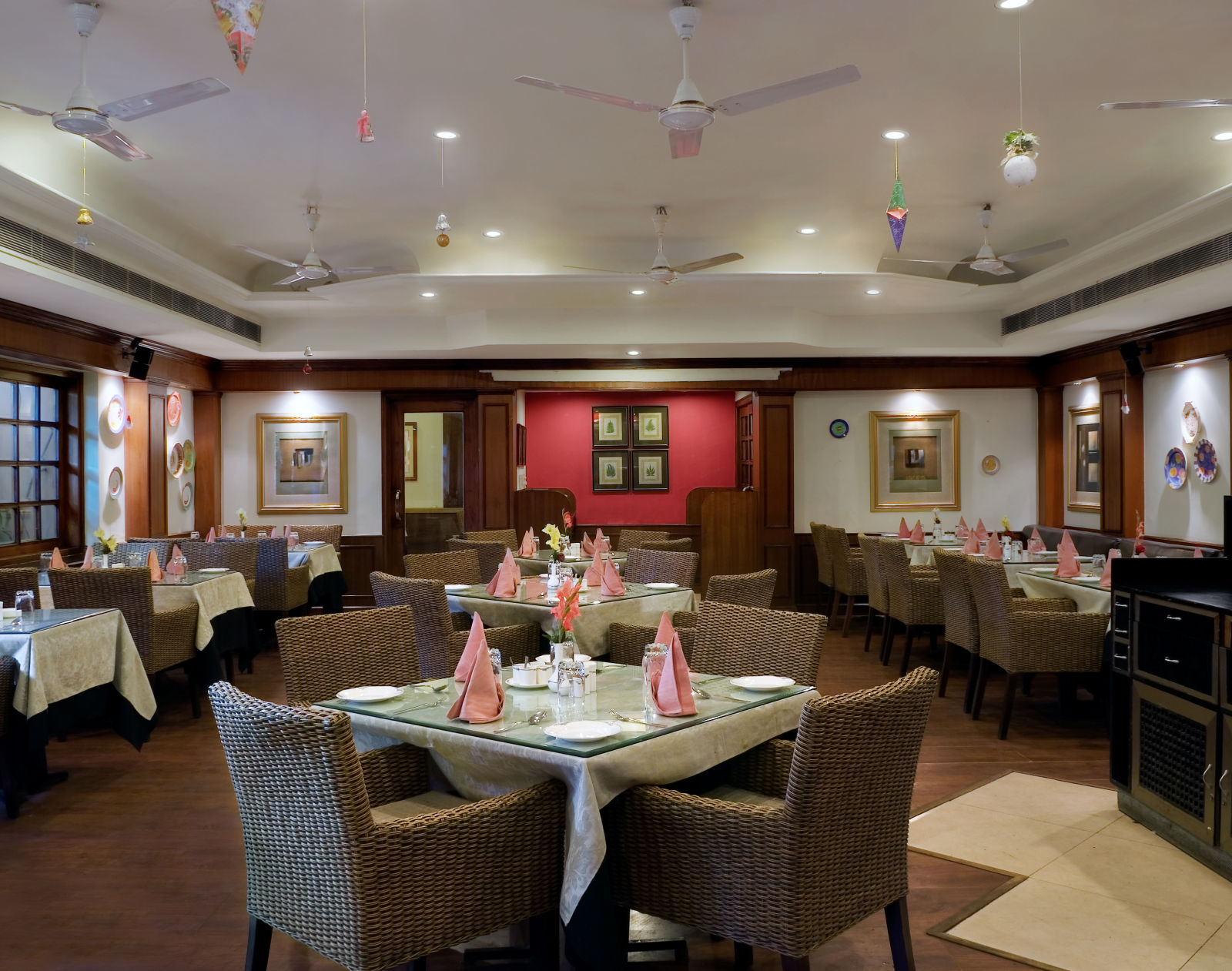 indoor seating space of the restaurant - Mayfair, Rourkela