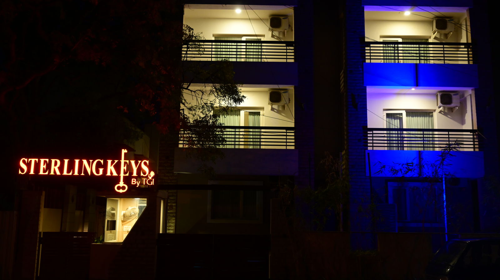 Facade of Sterling Keys by TGI in Bangalore 2