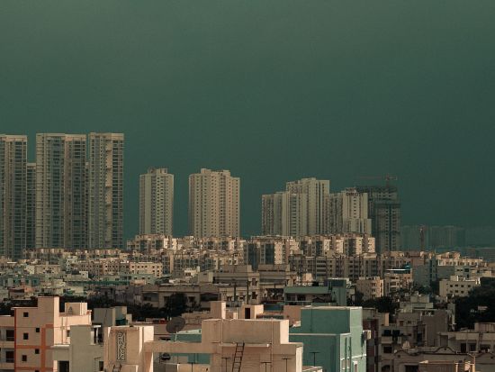 A view of HITEC City Hyderabad Telangana
