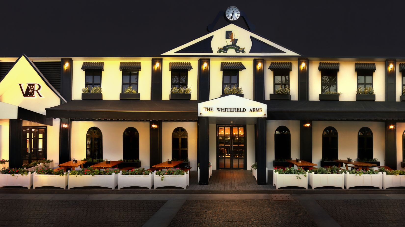 facade of our pub and microbrewery in whitefield