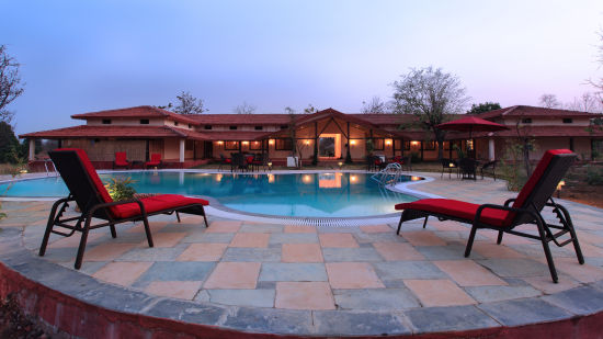 Swimming Pool at Infinity Resorts Kanha, Resort Facilities in Kanha 1