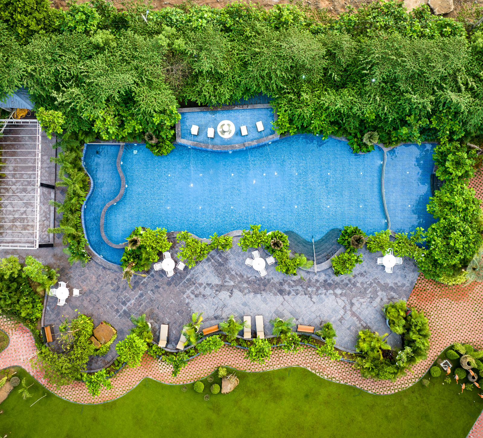 Pool at  Mayfair Oasis Resort & Convention