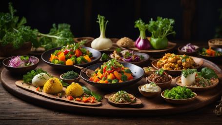 vegetarian-feast-by-photographing-diverse-array-veggie-dishes-dark-wooden-table-within-t