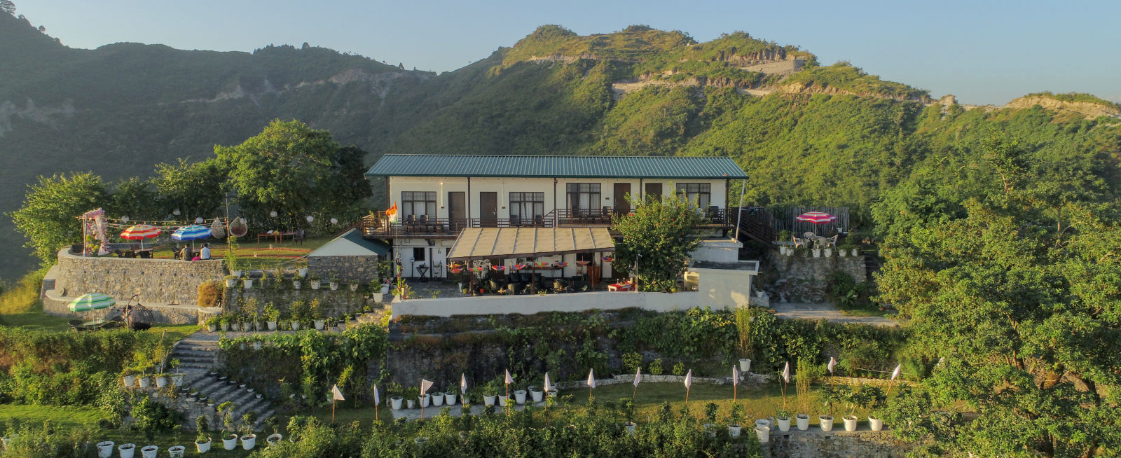 view of Kothli Hills and the surrounding hills