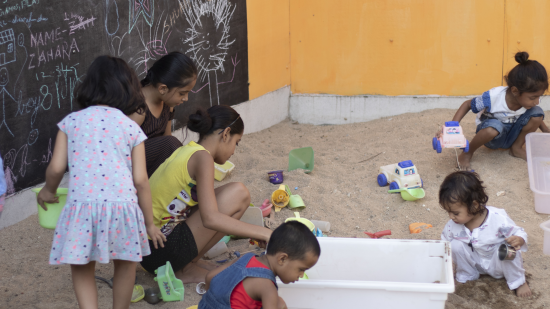 Kids Playing Area at bamboo saa