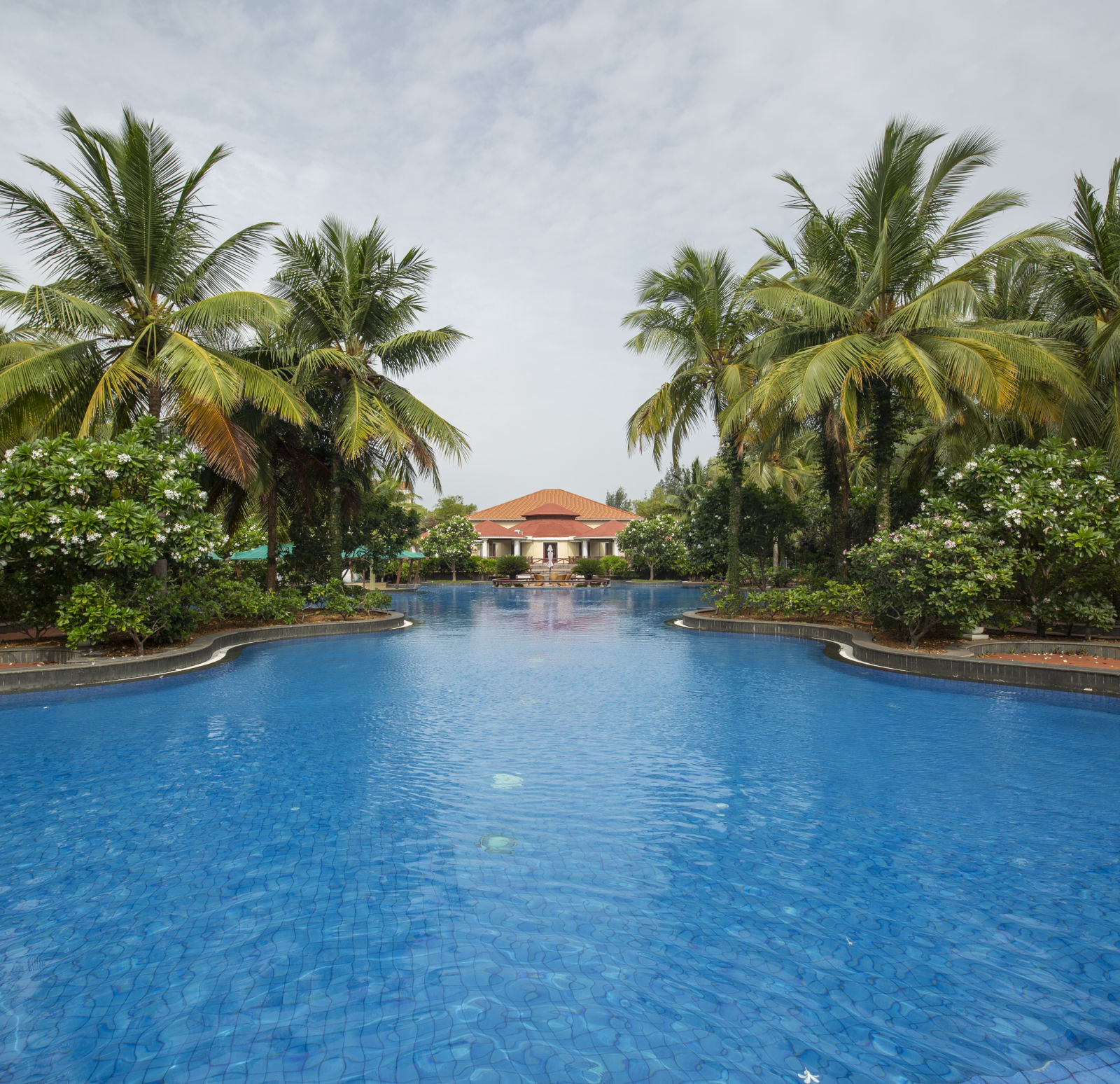 View of Beautiful Swimming Pool at Ocean Spray, Pondicherry