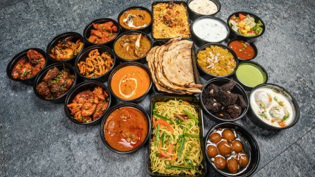 Different varieties of Indian cuisine