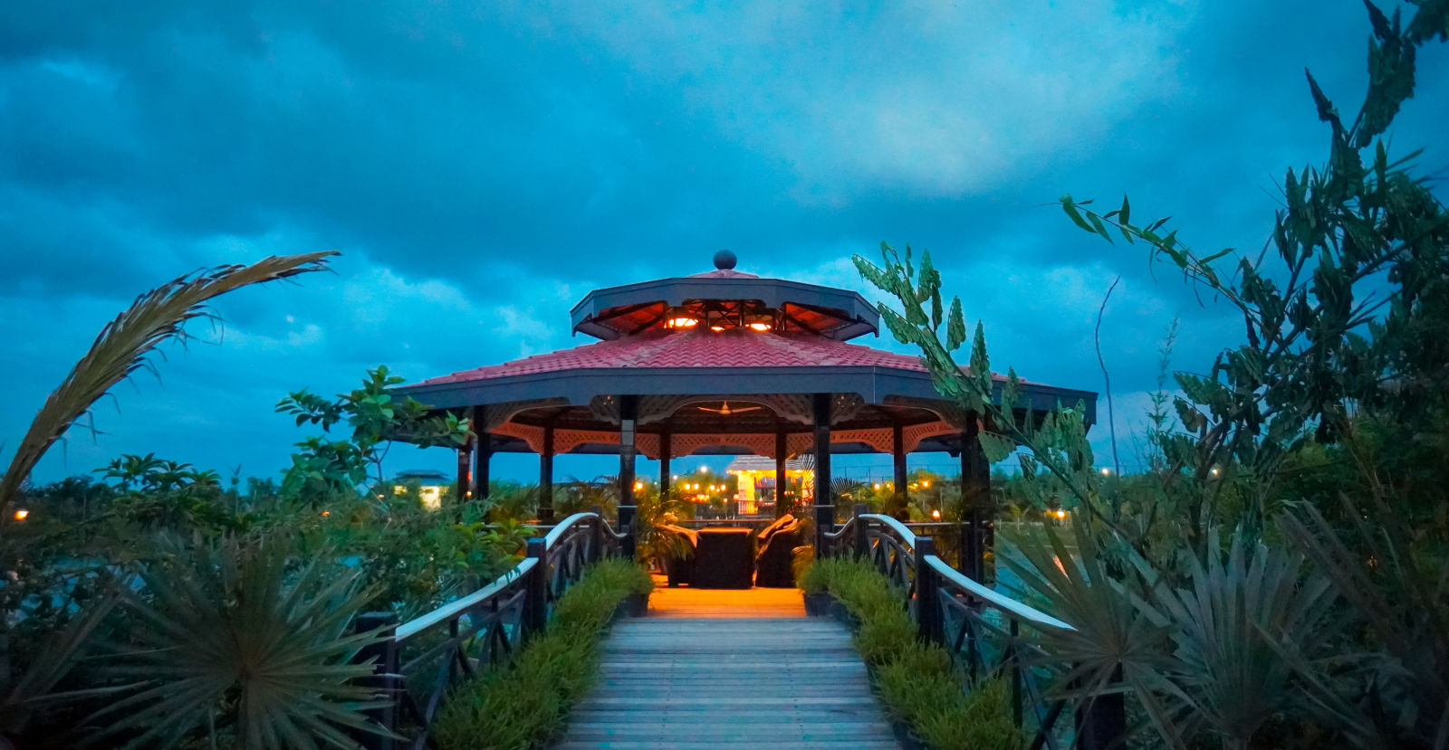 Yoga Deck On Pond