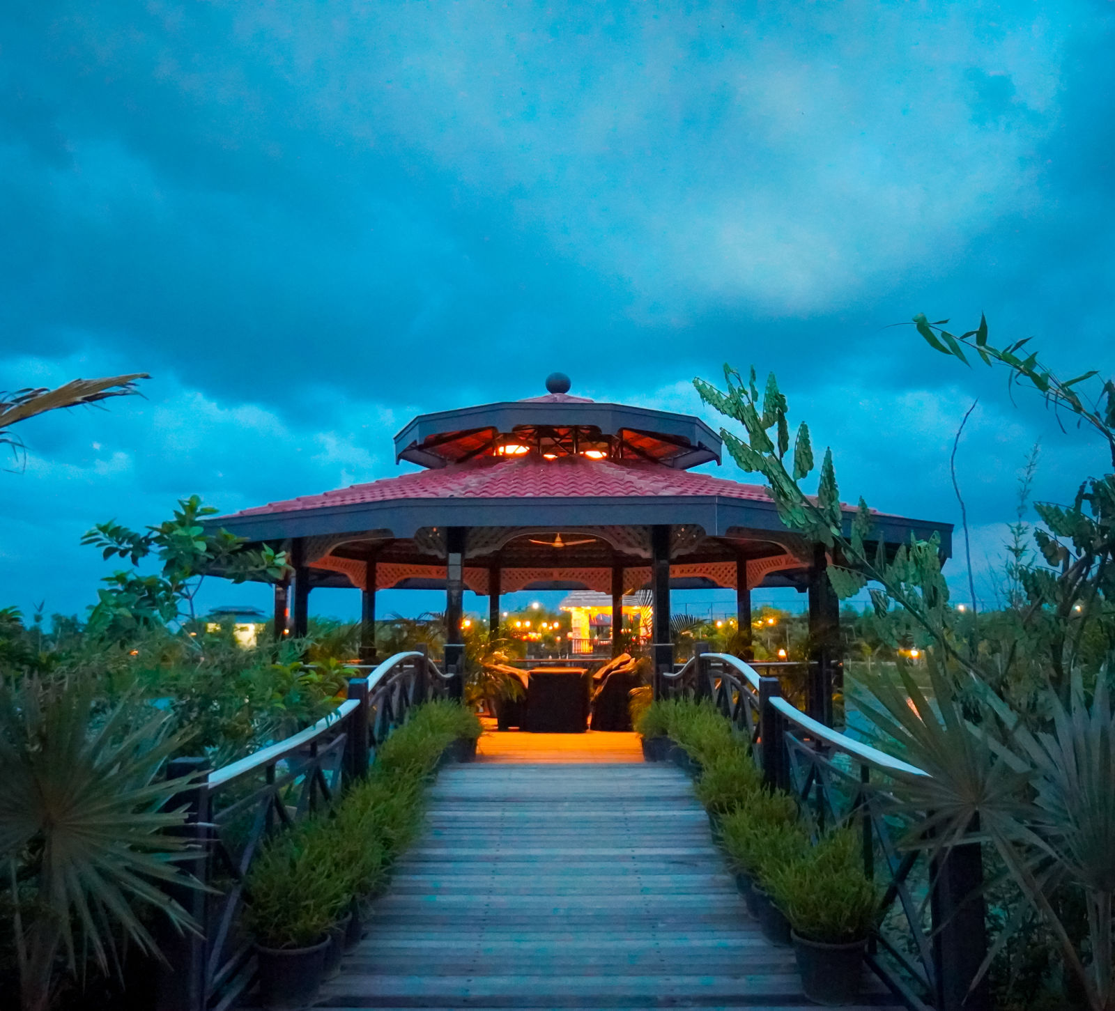 Yoga Deck On Pond