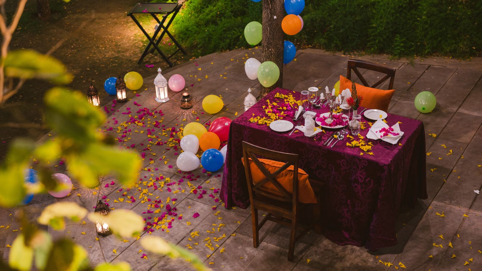 Enchanting Dinner Under the Tree with Live Music