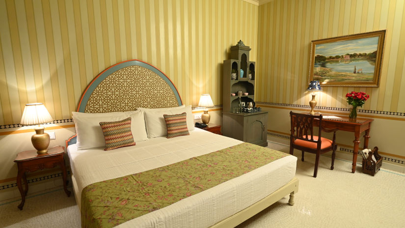 Brij Gaj Kesari Bikaner - Interiors of the deluxe room