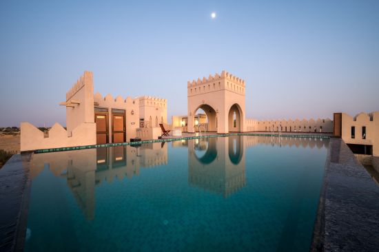 alt-text The pool at the rooftop - Karwaan Jaisalmer