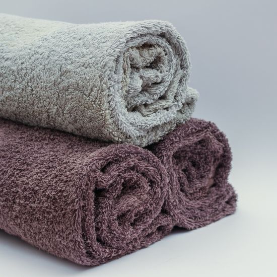 Three towel rolls