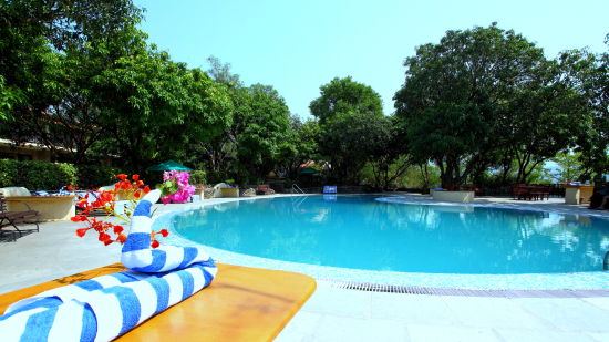 Swimming Pool at Infinity Resorts Corbett, Resort Facilities in Corbett 4