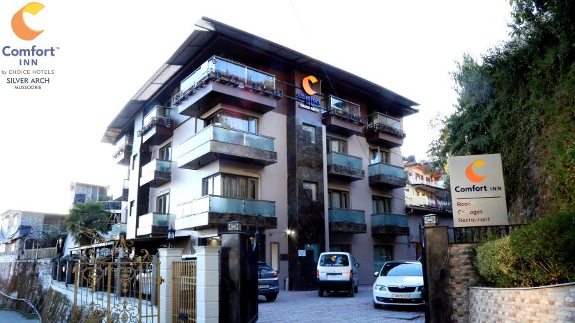 facade of Comfort Inn Silver Arch Mussoorie during daytime