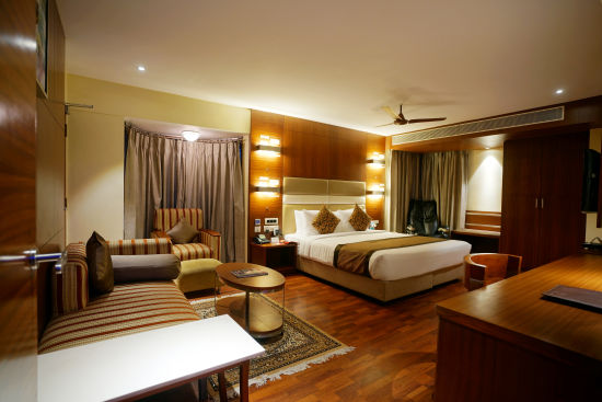 alt-text Platinum Suite at Hotel Daspalla Vishakhapatnam 2