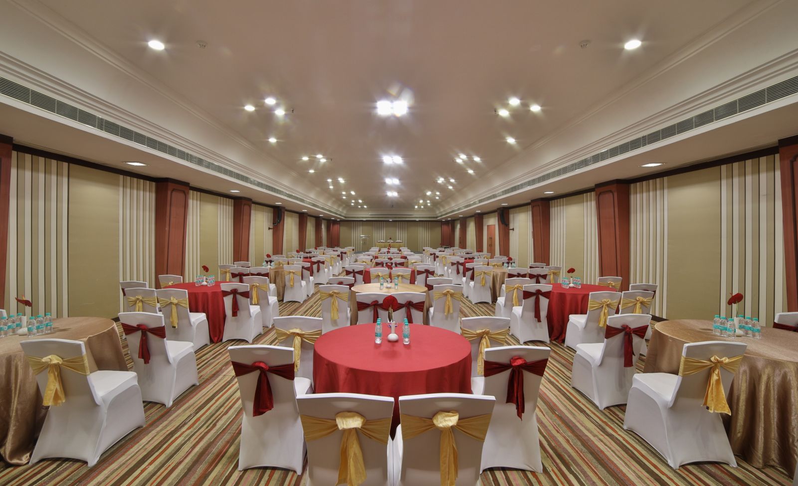  Seating arrangement in Terrace Hall at Sitara Luxury Hotel