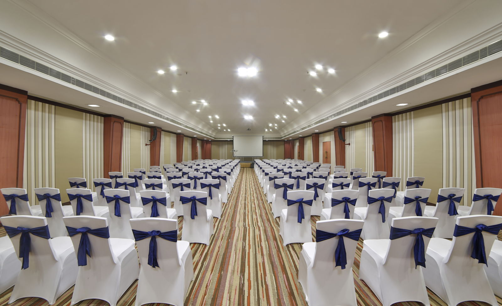  Seating arrangement in Terrace Hall at Sitara Luxury Hotel