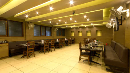 Dining and Restaurant at Hotel Sandhya Residency Bangalore