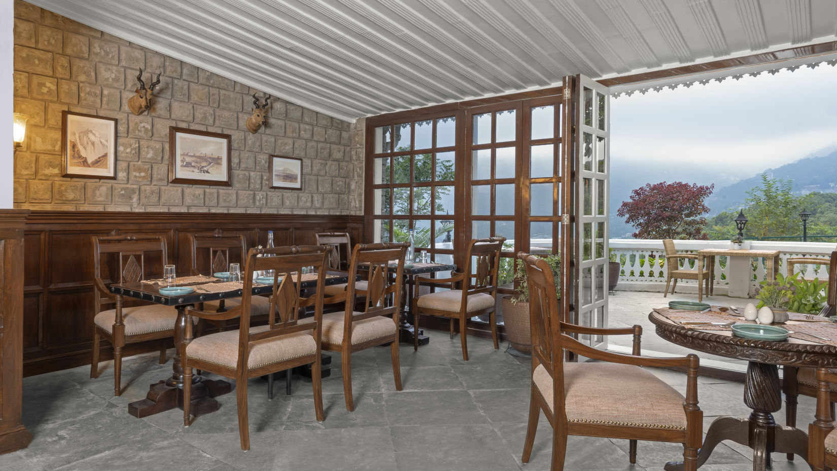 Dining Room at Brij Anayra Dharamshala