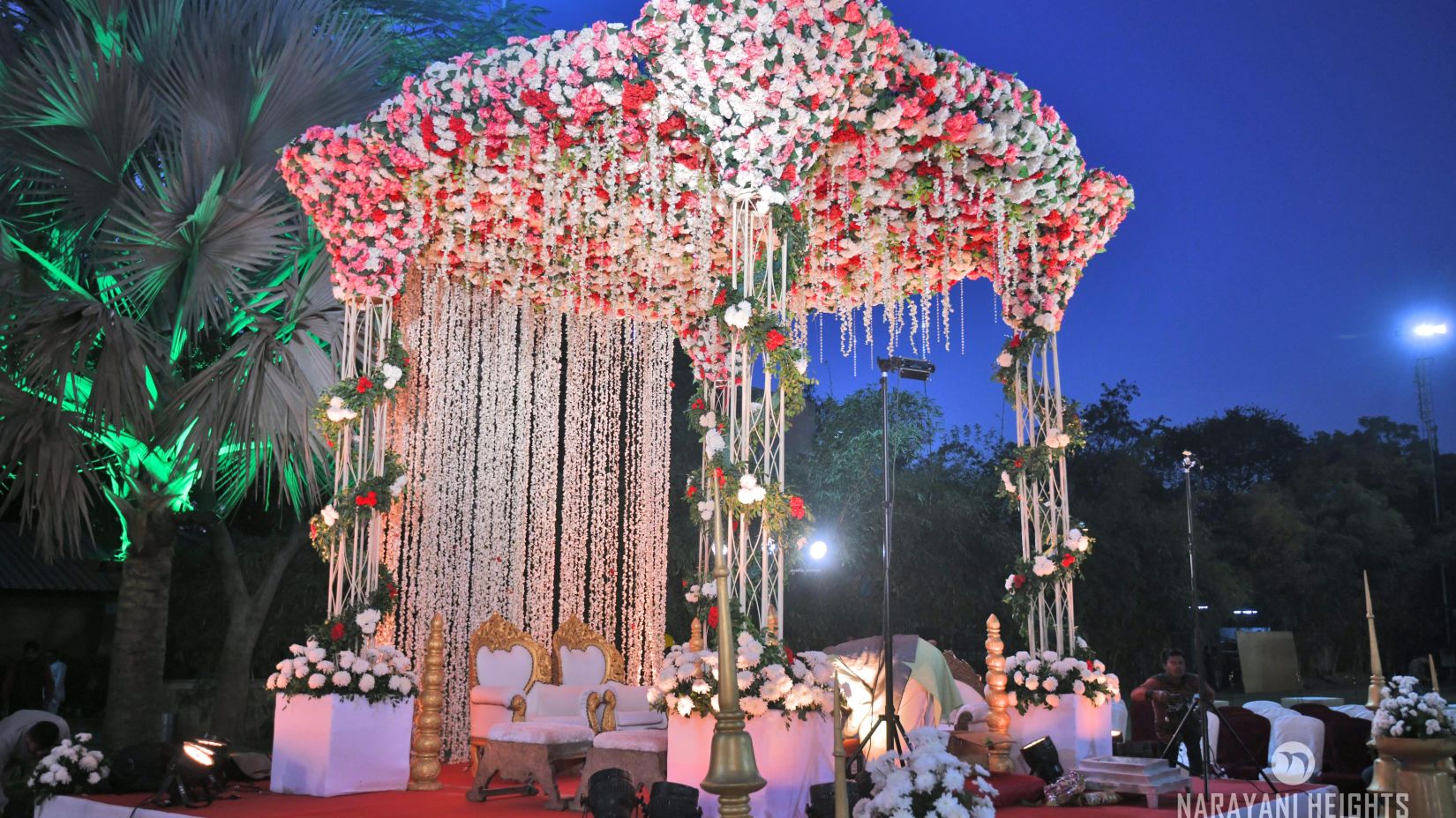 Wedding Reception Decorations - Narayani heights