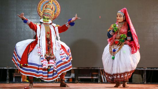 Kathakali performance near our 5 Star Hotel near Khajuraho Airport