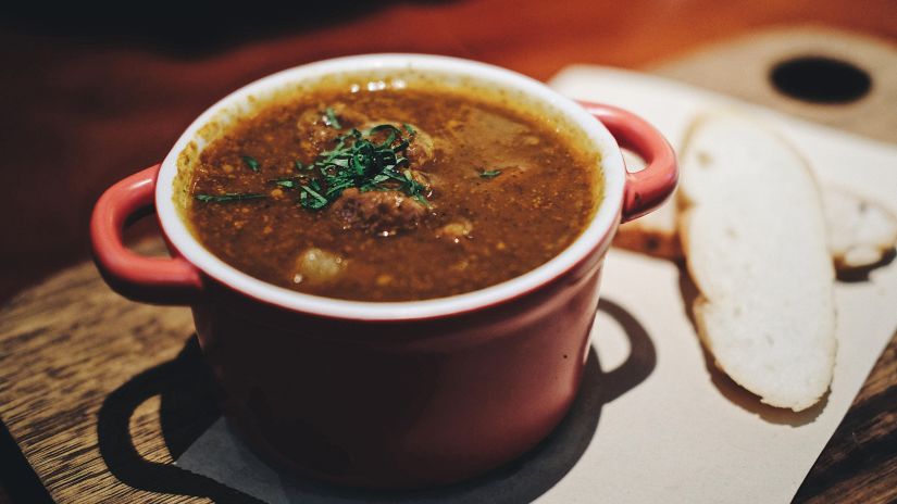 Digantaa Resort - image of a lentil soup dish