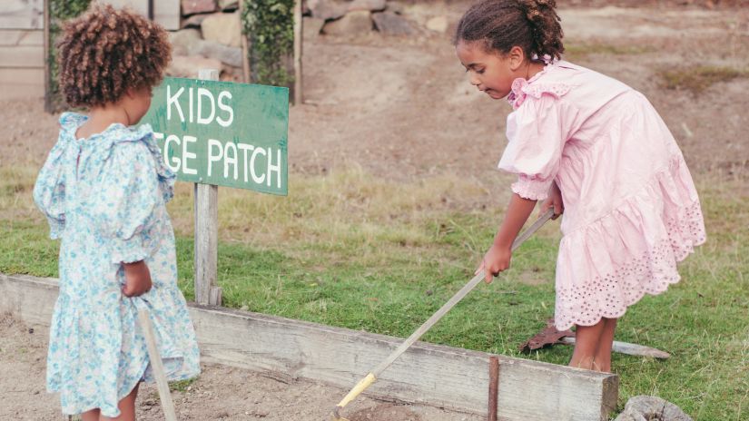 Children playing -Fort JadhavGADH 