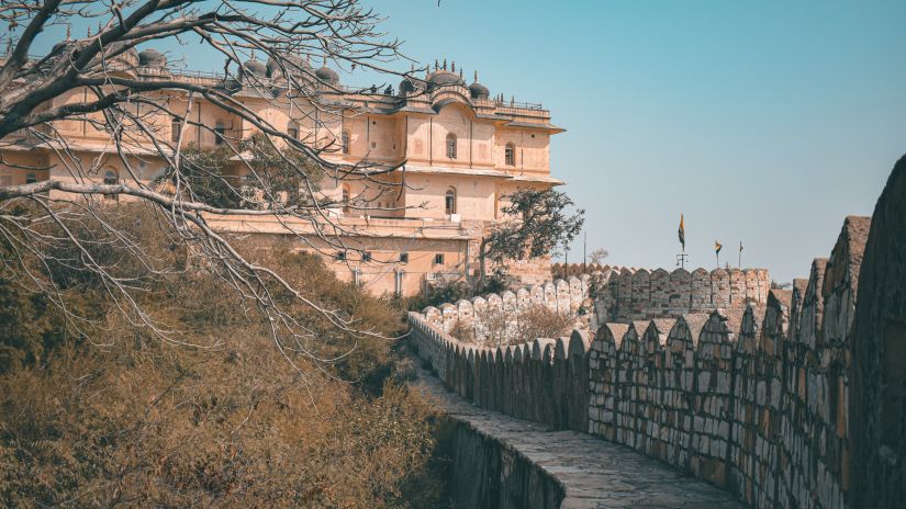 Stone path at Bala Quila