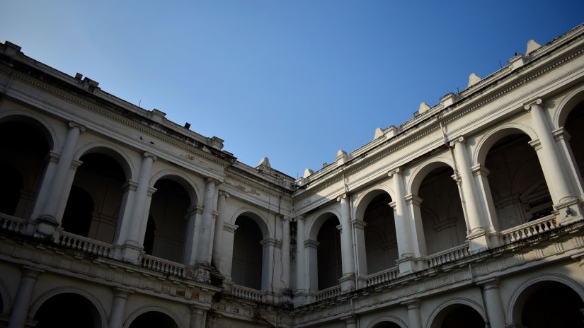 exterior facade of a heritage building