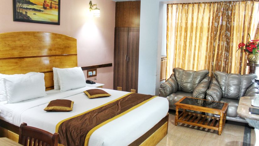 Deluxe Room at Hotel Presidency Bangalore 1