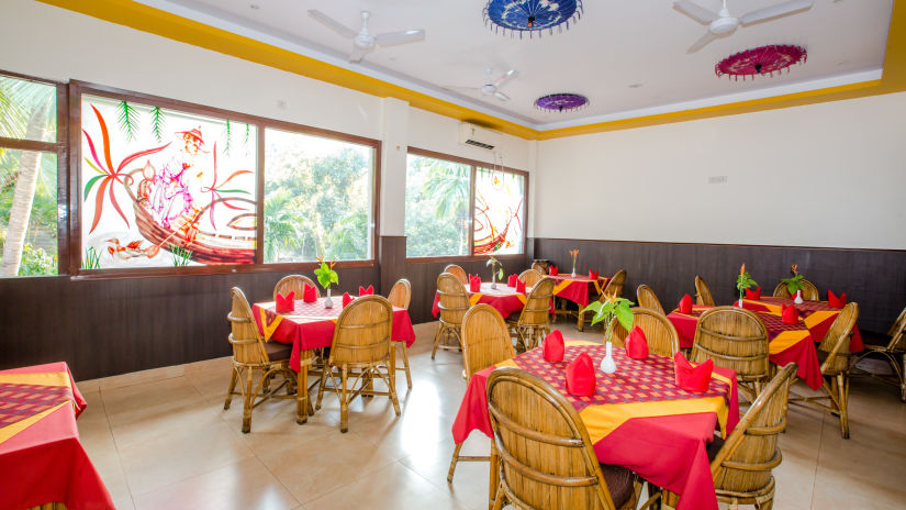 Another view of the seating arrangements at Burma Banquet Hall - Hotel Shompen