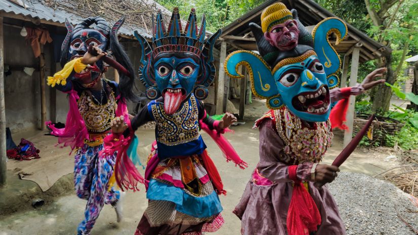 tribal dance performance