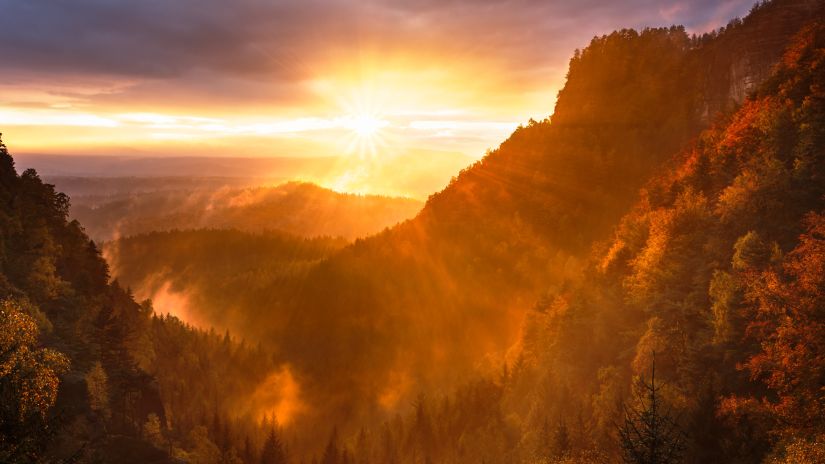 Rosetum Kasauli - Sunset point near mountains