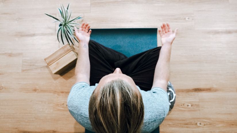 women doing yoga for new year health goals