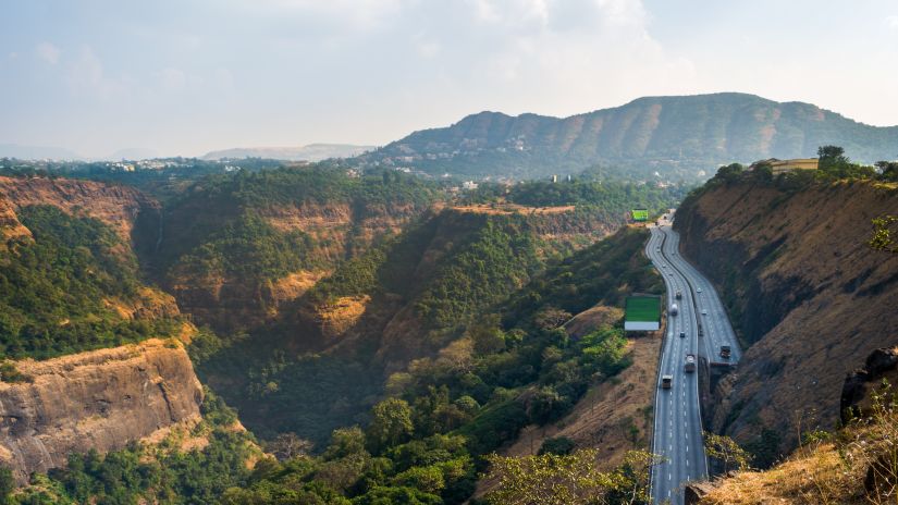 a panoramic view of a hill station