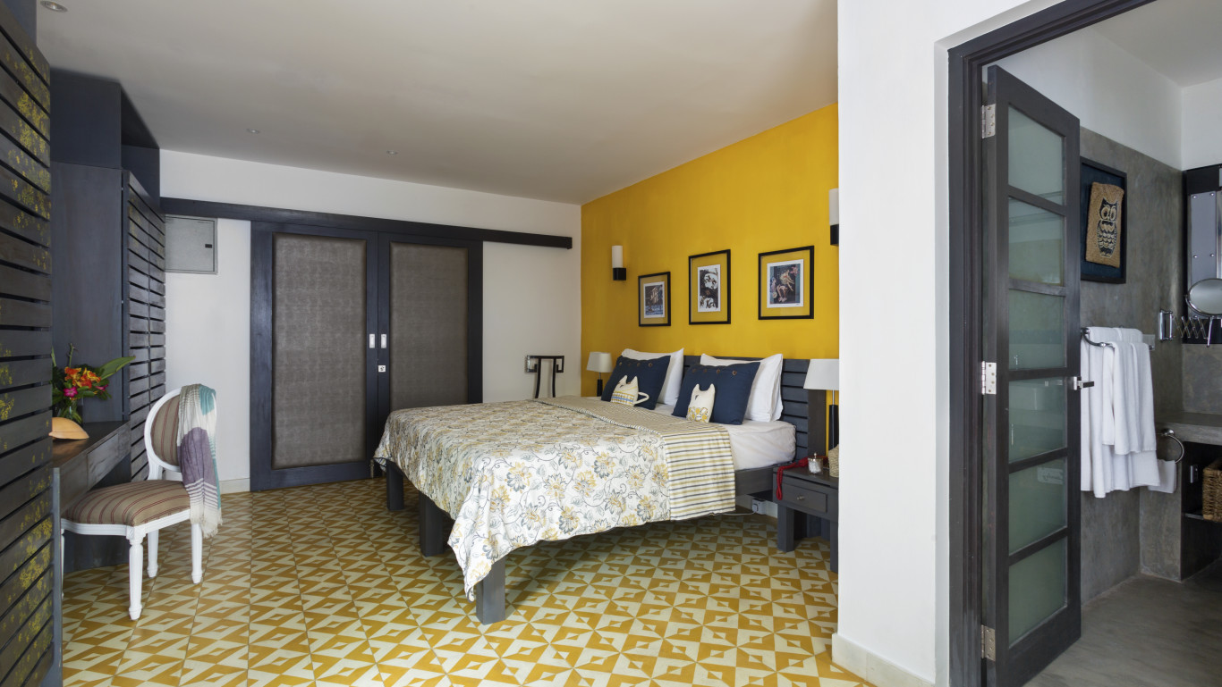 interior of OTP Signature One Bedroom Suite in Galle