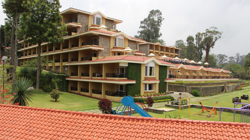 exterior facade of The Carlton Kodaikanal