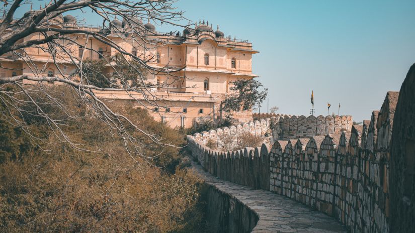 Stone path at Bala Quila