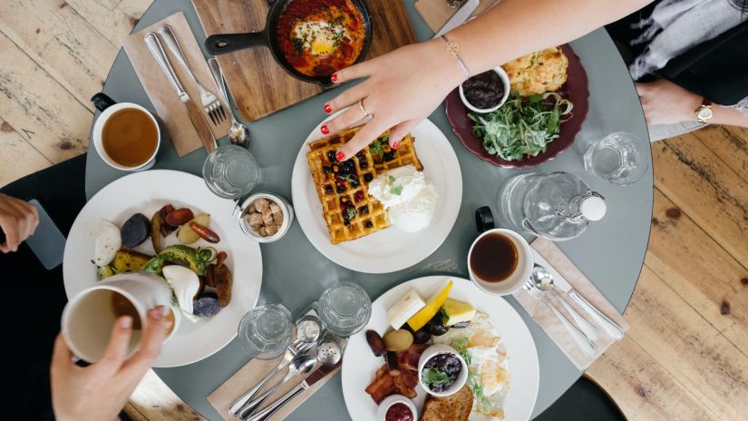 stock image of restaurant