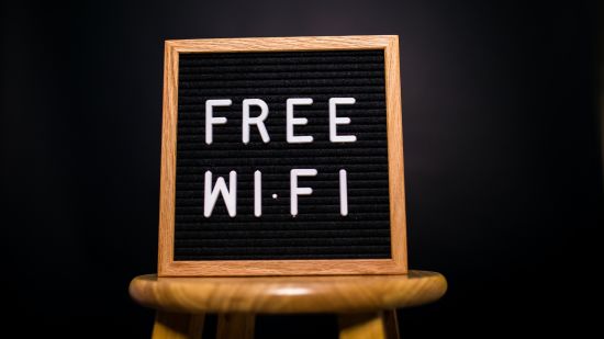 free wifi sign