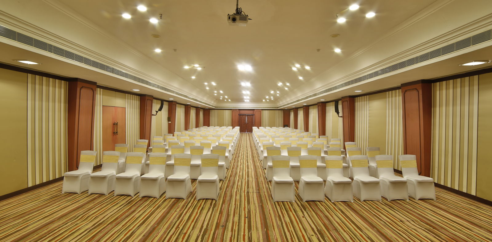  Seating arrangement in Terrace Hall at Sitara Luxury Hotel