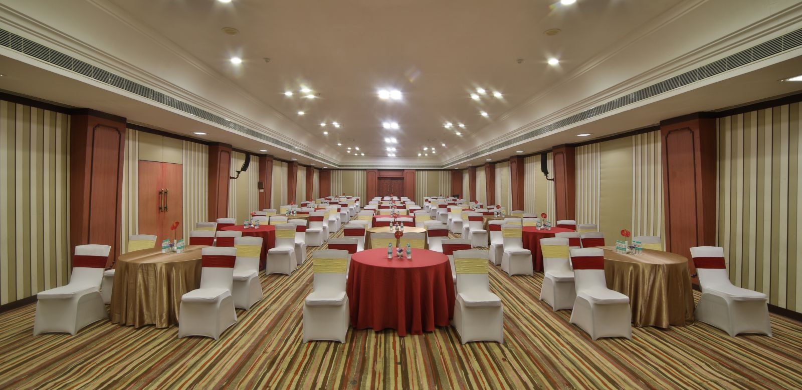  Seating arrangement in Terrace Hall at Sitara Luxury Hotel