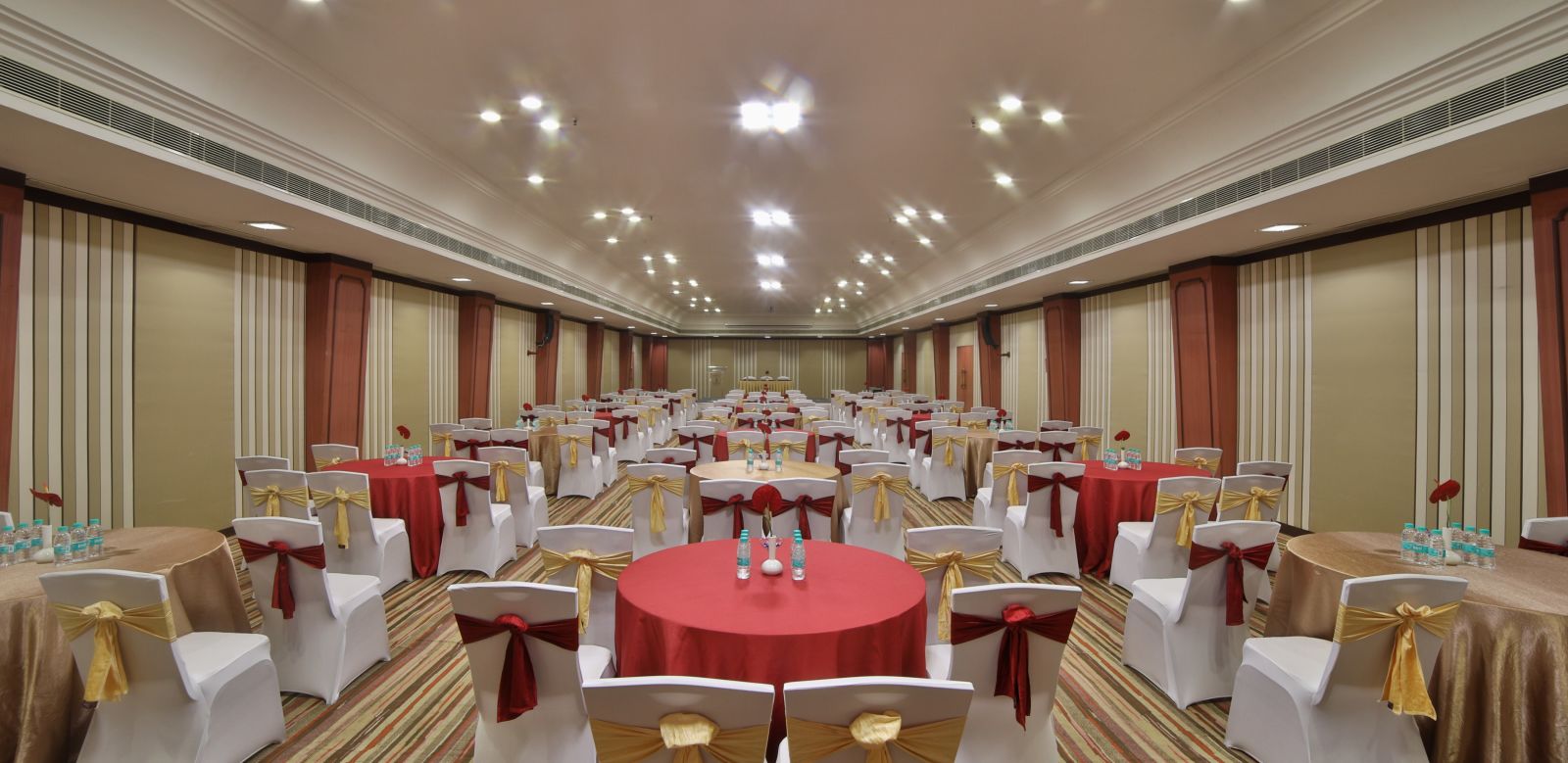  Seating arrangement in Terrace Hall at Sitara Luxury Hotel