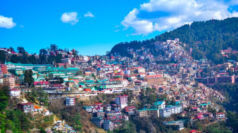 View of beautiful houses