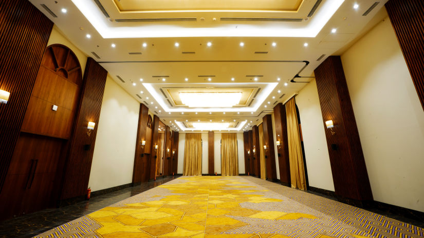 empty banquet hall - Hotel Polo Towers, Agartala